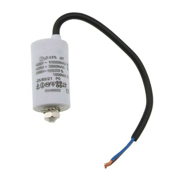 Anlaufkondensator Kondensator  4 µF - 450V mit Kabel