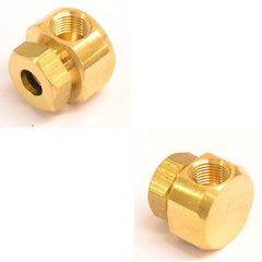 Universal Messing Verbindungsadapter Winkel Adapter 9mm auf 7mm