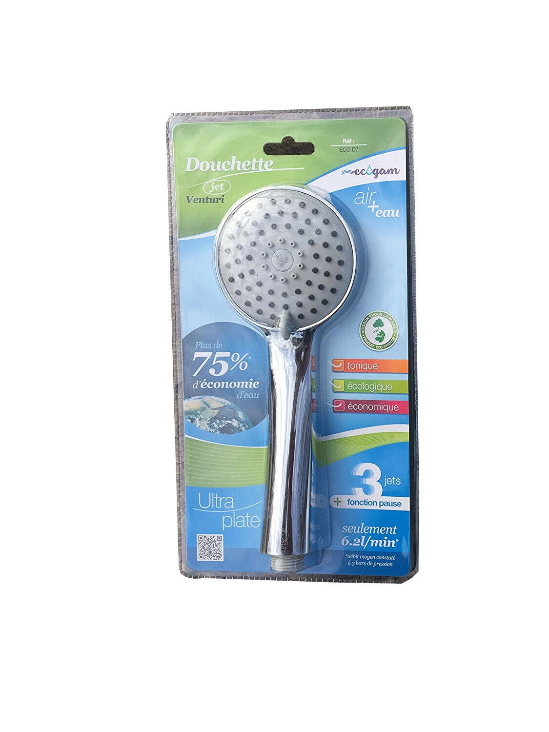 Handbrause Ecogam Duschkopf Brausekopf Duschbrause Kopfbrause