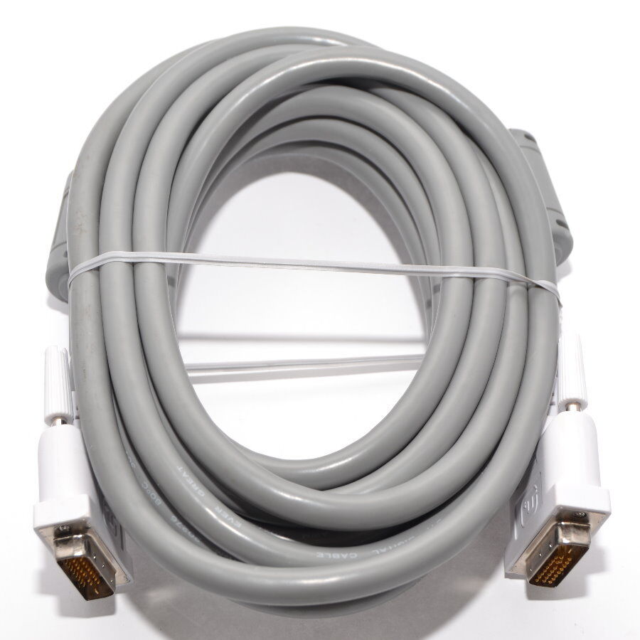 Hama DVI-Kabel Dual Link - Ferritkern - doppelt geschirmt - 24p + 1p - 5.00 m