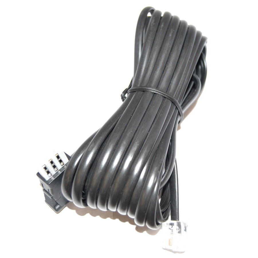 Vivanco Anschlusskabel für Modem - TAE-N - 6P4C Stecker und Anrufbeantwortet 6m