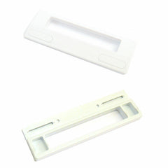 Griff universal weiß für Kühlschrank Lochabstand 8.5-16cm - Länge ca. 19.5cm