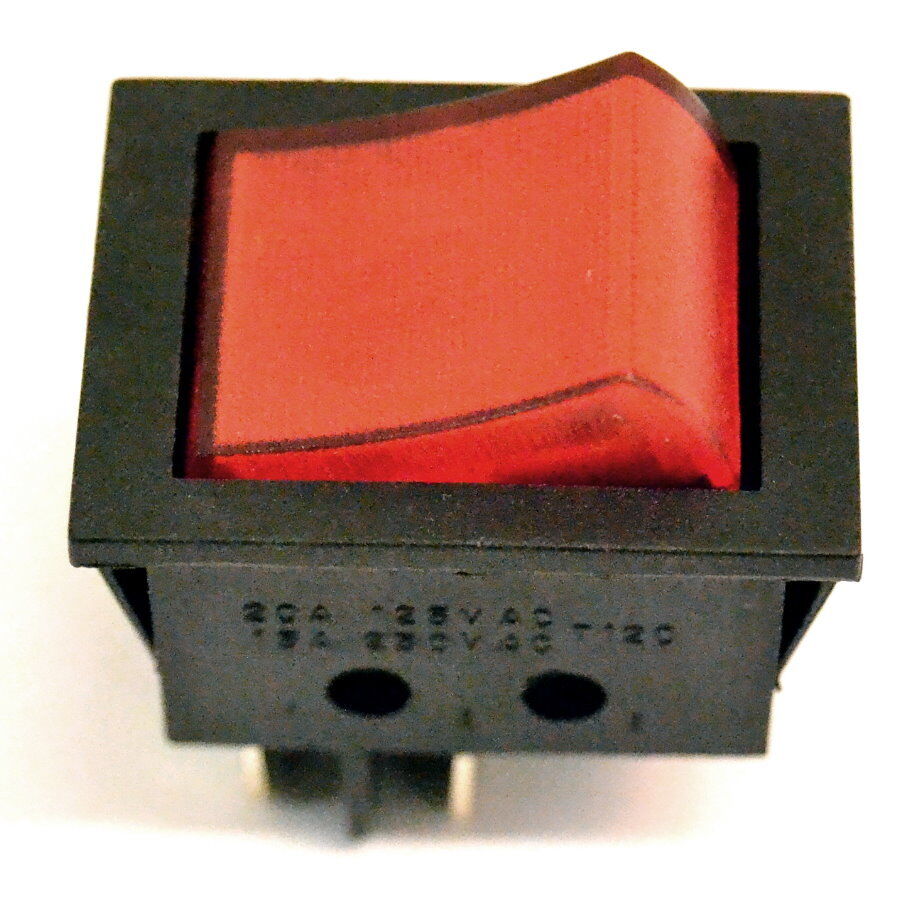 BIPOLAR ROTE TASTE - HS2 - 16A - 250V / 16A 125 V - T85