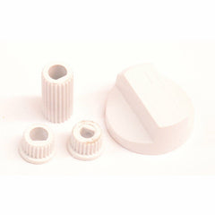 Knebel Knöpfe Drehgriff Universal für Herd Backofen Knebel Schalter Knop Weiß