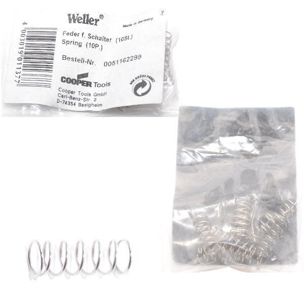 FEDER F.SCHALTER (10) Typ 0051162299 Switch Spring