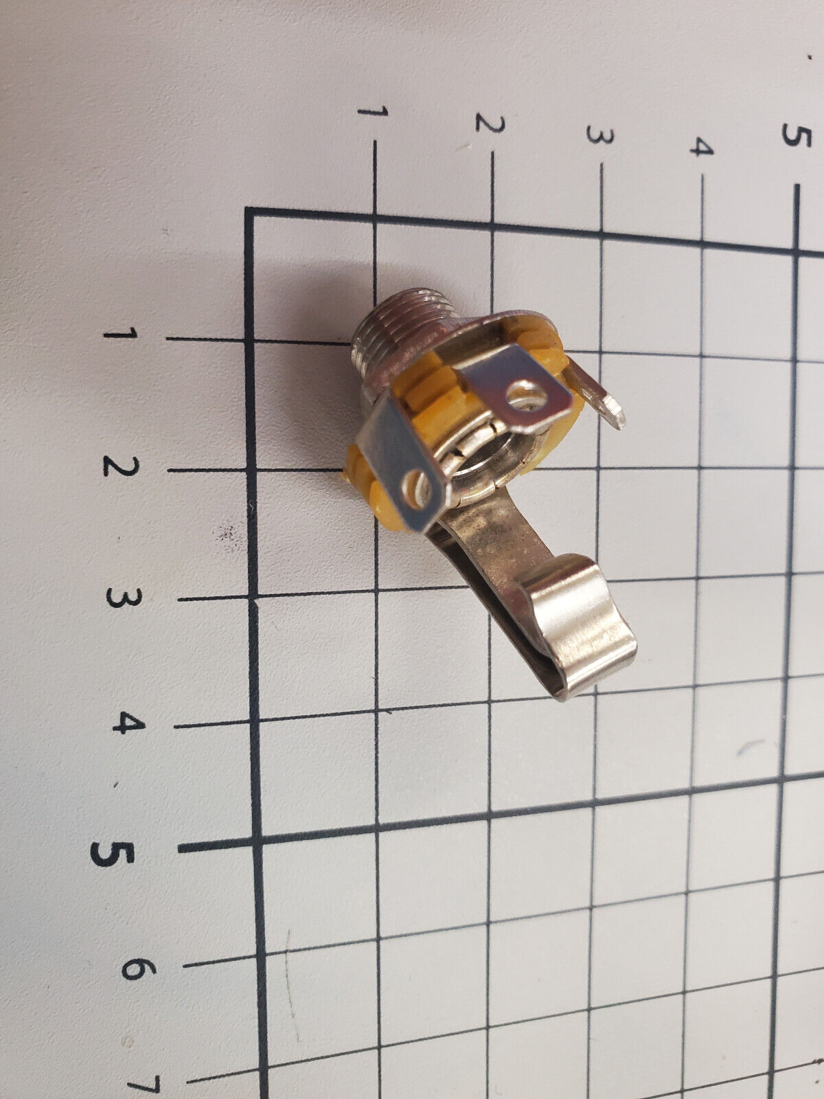 Klinken-Einbaubuchse 6.3mm mono