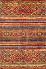 Orientalischer Teppich Wohnzimmerteppich Kräftige Farben Antirutsch