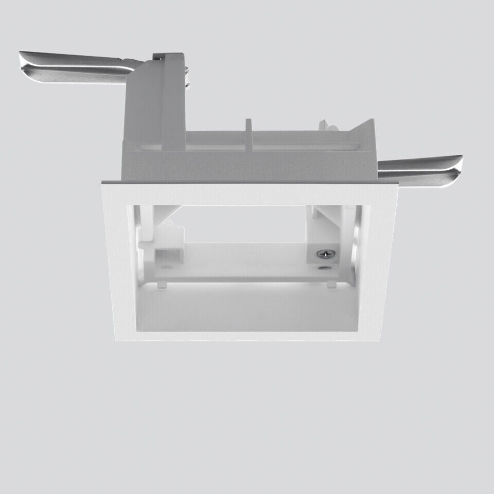 Artemide Einbaugehäuse für 1 Optikeinheit - mit Rahmen - 103x103 - Weiß