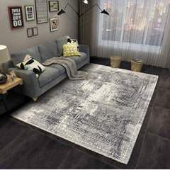 Wohnzimmer Teppich Ornamente Kurzflor waschbar