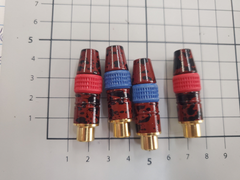 Vivanco Chinch kupplung Rca socket (4 stück) HPC 25 K