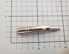 Klinken kupplung Buchse 6.3mm MONO Metall silber