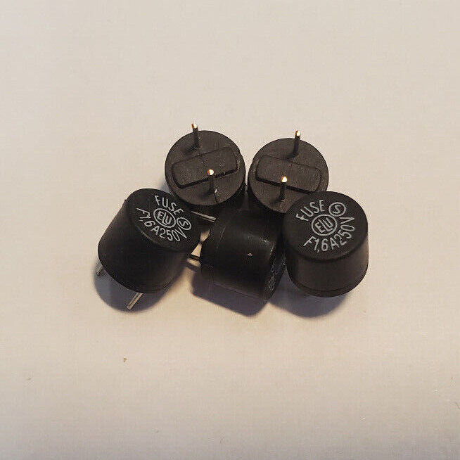 5X TR5 Sicherung Träge Lötsicherung 250V Rund Gehäuse 382 RM5mm Fuse