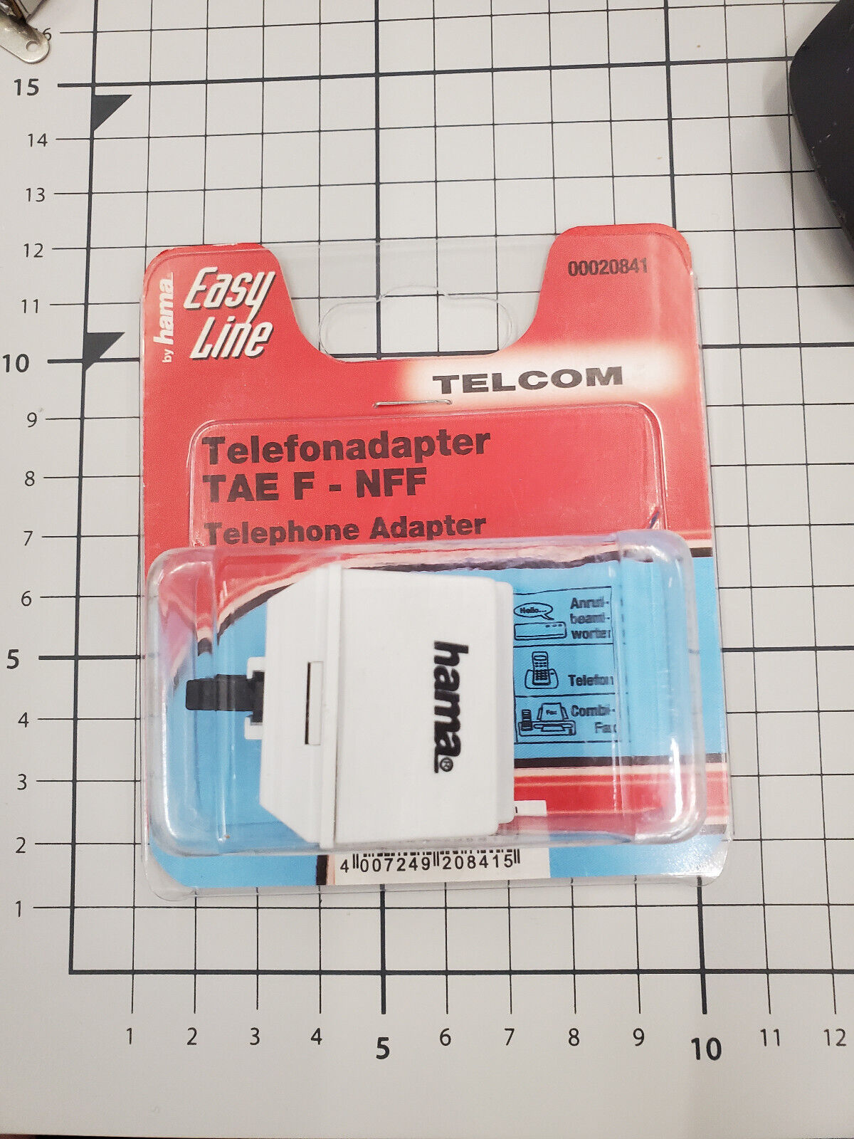 hama Telefon-Adapter TAE-F-Stecker auf NFF-Buchsen